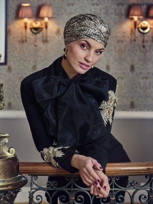 HocSapphire • Boho Turban - (Printed) | Mocha Snake | 3026-4139
