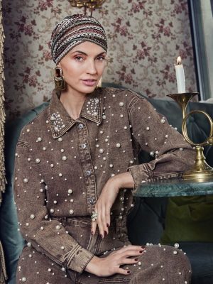 HocSapphire • Boho Turban - (Knitted) | Autumn Lace | 3055-4140