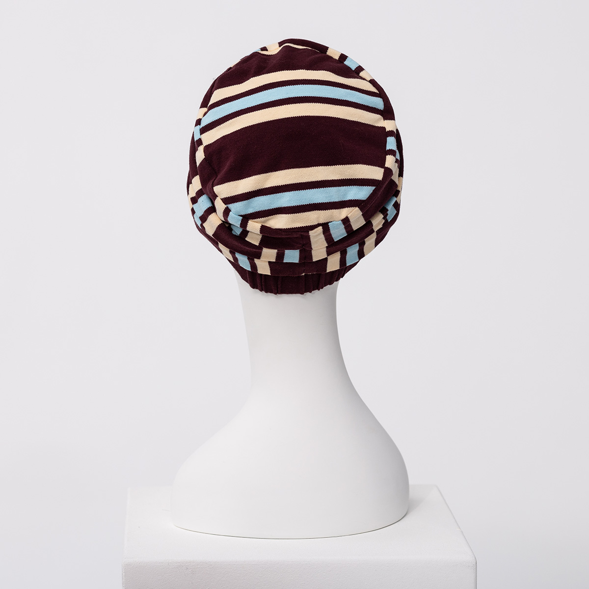 HocElma • V Turban – (Pique) | Brown Stripes | 1608-4135 HocElma • V Turban - (Pique) | Brown Stripes | 1608-4135