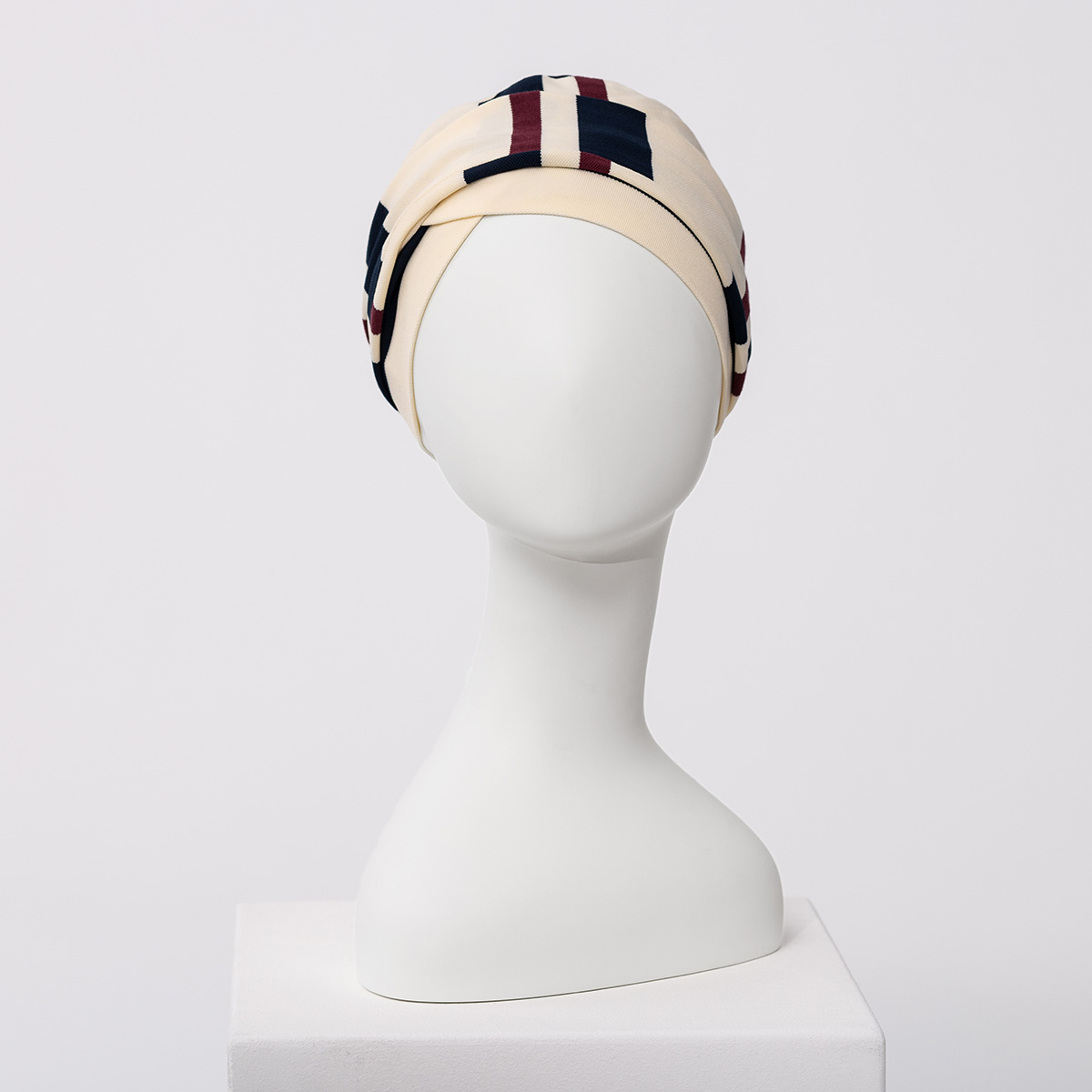 HocElma • V Turban - (Pique) | Nautical Stripes | 1608-4136 HocElma • V Turban - (Pique) | Nautical Stripes | 1608-4136