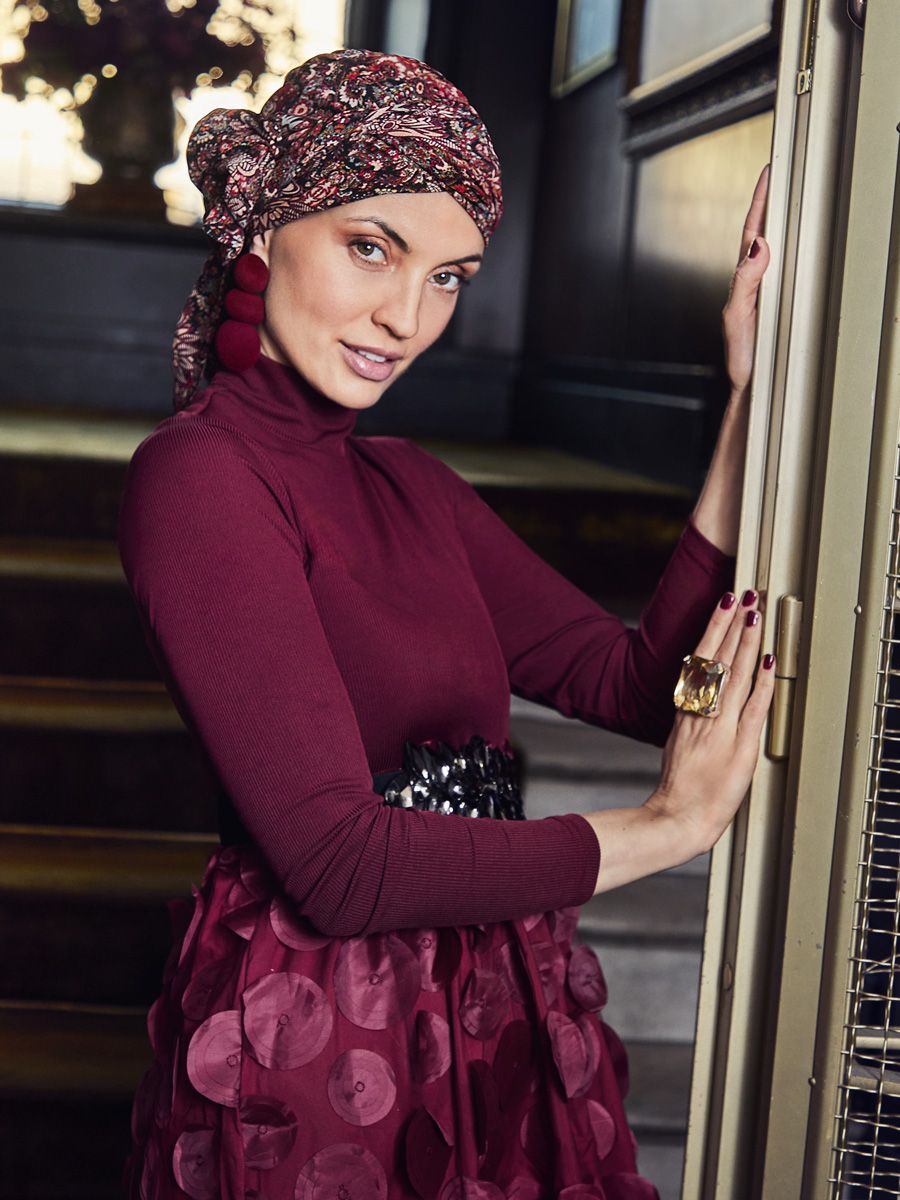 HocJuvela • Boho Turban Set - (Printed) | Floral Folklore | 3042-4115