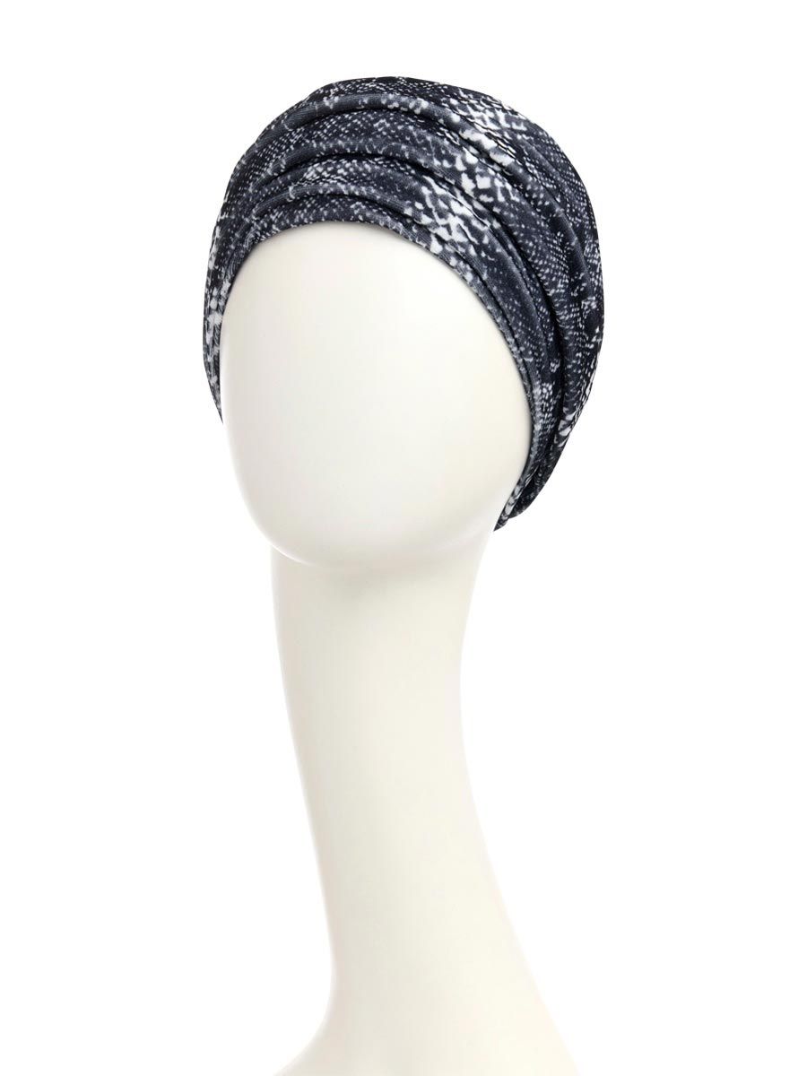 HocLea • V Turban - (Velvet) | Blue Snake | 1593-4063 HocLea • V Turban - (Velvet) | Blue Snake | 1593-4063