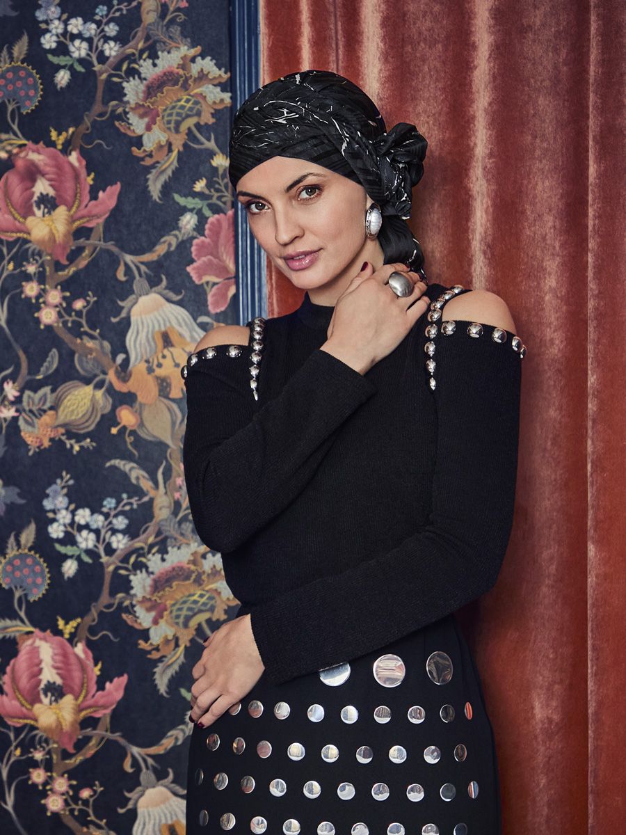 HocJuvela • Boho Turban Set - (Printed) | Artistic Black | 3042-4142 HocJuvela • Boho Turban Set - (Printed) | Artistic Black | 3042-4142